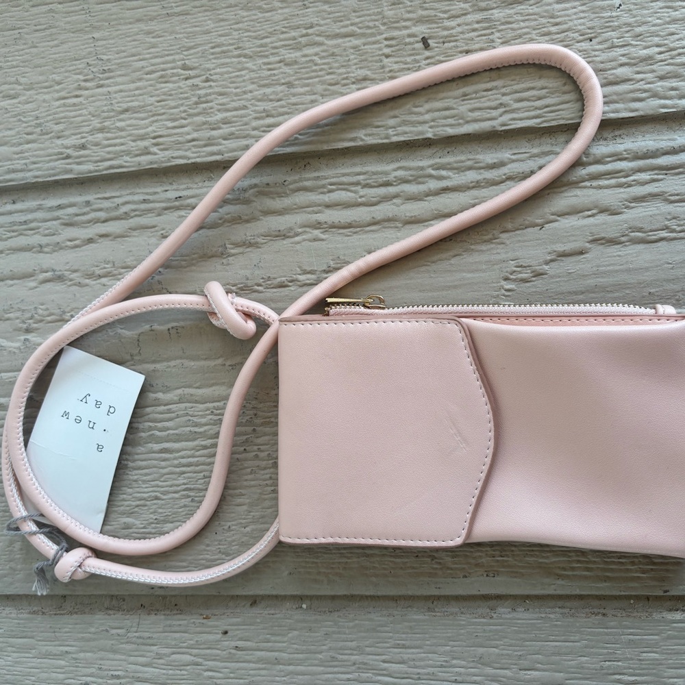 a new day Pink Crossbody Bag with Adjustable Strap - Picture 1 of 6